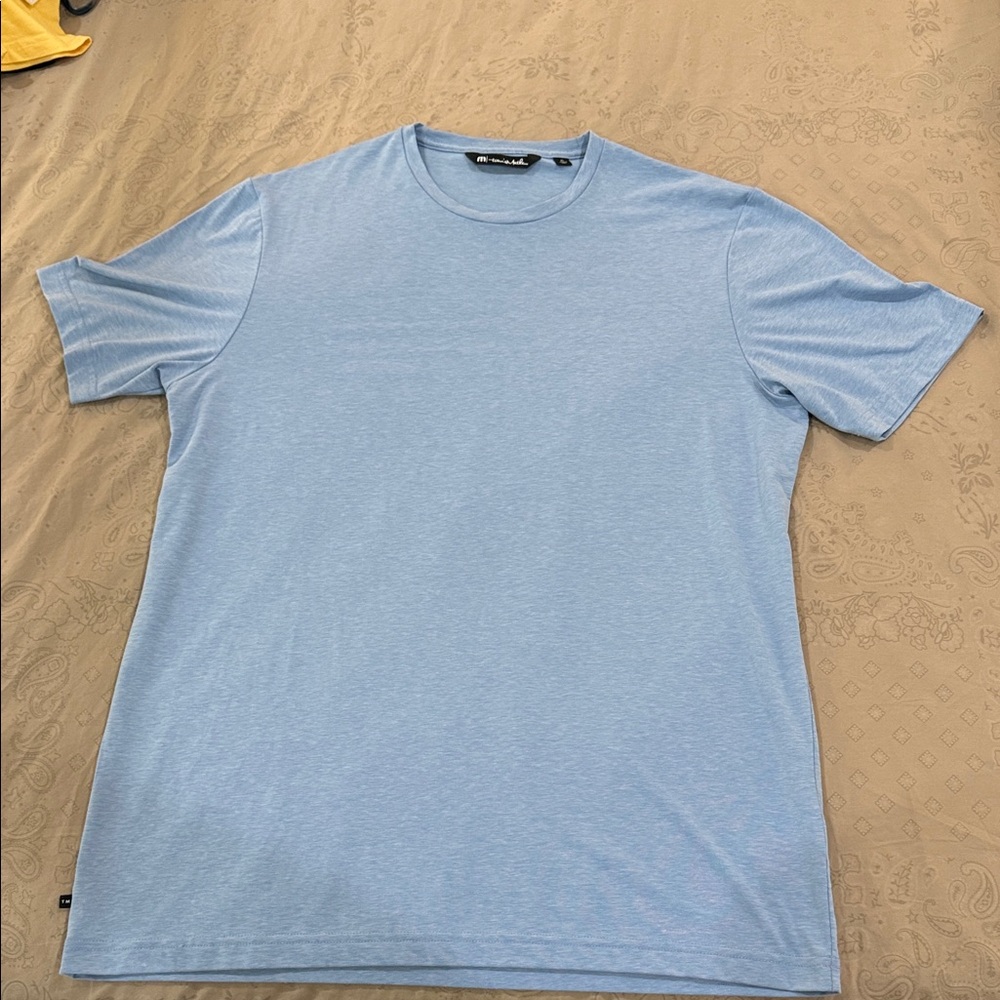 Travis MathewMen's Light Blue T-Shirt